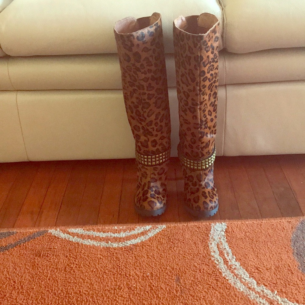 Knee length boots